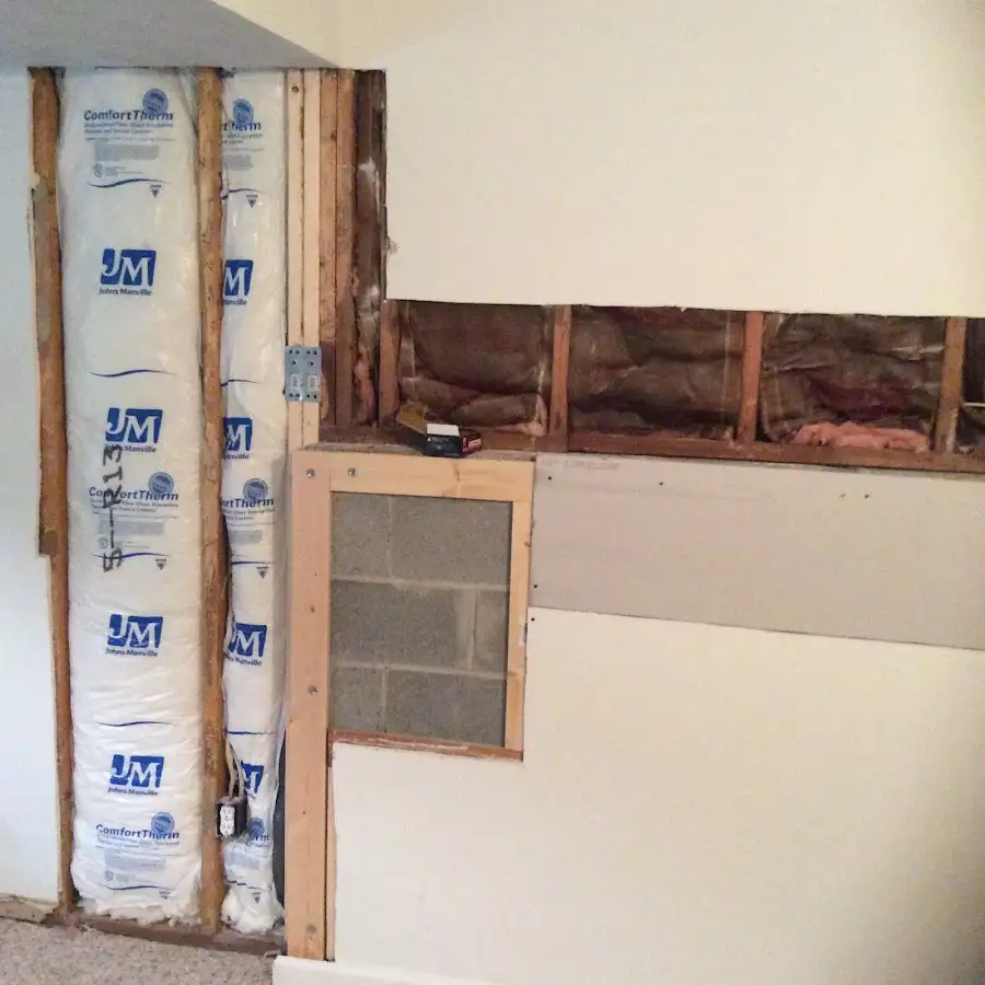 Wall insulation replacement during Odor Removal & Deodorization in Silver Lakes